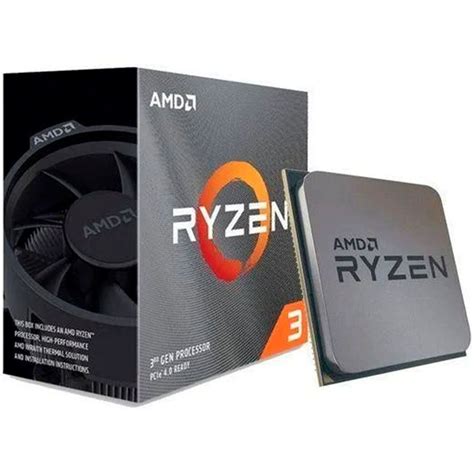 Processador Amd Ryzen 3 4100 3 8Ghz Turbo 4 0Ghz 4Mb Cache Am4 100