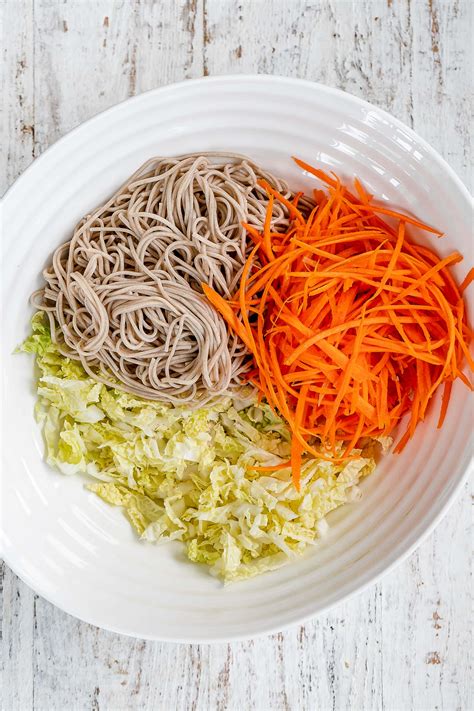 Cold Noodle Salad With Spicy Peanut Sauce