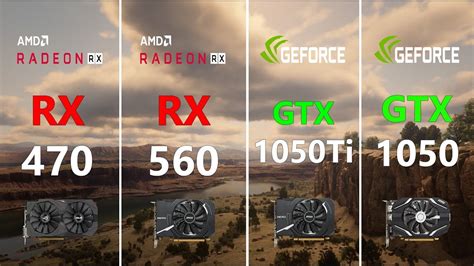 Rx 470 Vs Rx 560 Vs Gtx 1050 Ti Vs Gtx 1050 Test In 7 Games Youtube