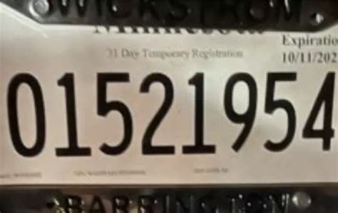 C Mo Sacar Placas Temporales En Minnesota Dealer Aqu