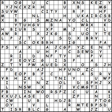 Sudoku Puzzle Types