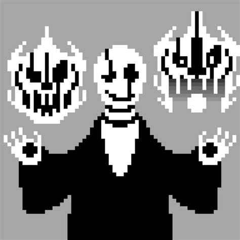 Gaster Pixel Art Undertale Amino