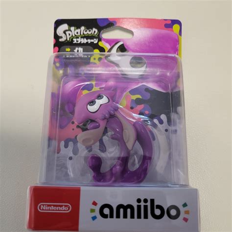 Amiibo イカ ネオンパープル スプラトゥーンシリーズ アミーボ Nintendo Switchニンテンドースイッチアクセサリー｜売買