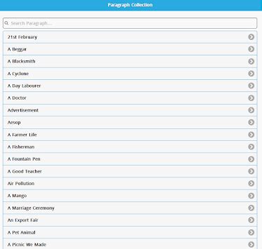 Paragraph Collection APK Download For Free