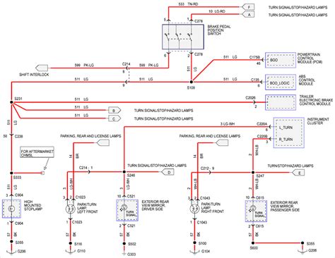 1977 Ford Turn Signal Switch Wiring