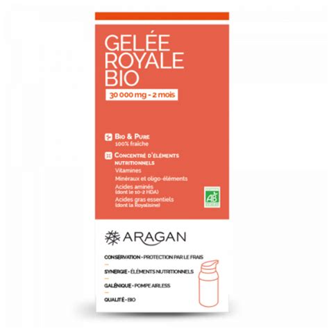 Aragan Gel E Royale Bio Mg Flacon Pompe G