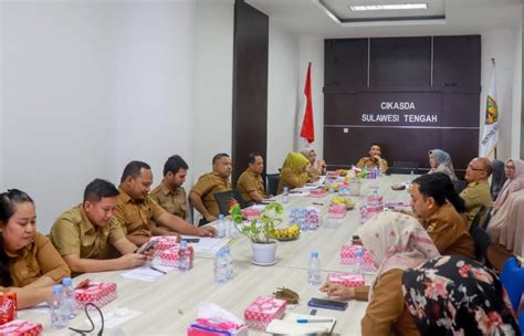 Rapat Evaluasi Penyerapan Realisasi Anggaran Cikasda Status November