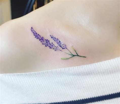 Lavender Tattoo Meaning And 40 Most Beautiful Ideas For Women