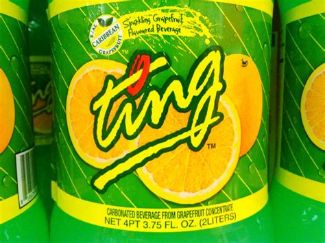 Ting Jamaica Soda Pop Grapefruit Flavored Carbonated Beverage Dring