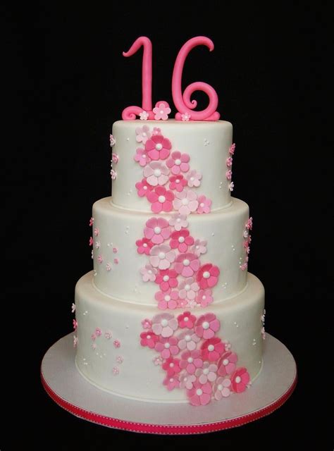 Pretty N Pink Sweet 16 - CakeCentral.com