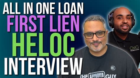 All In One Loan First Lien Heloc Interview With Andre Walter Of Cmg