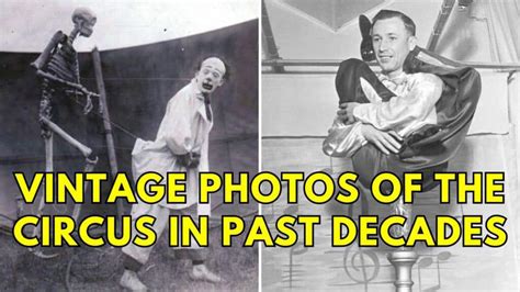 34 Fascinating Historical Photos Of The Circus