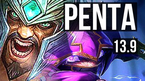 TRYNDAMERE Vs KENNEN TOP Penta 2 4M Mastery 500 Games Legendary