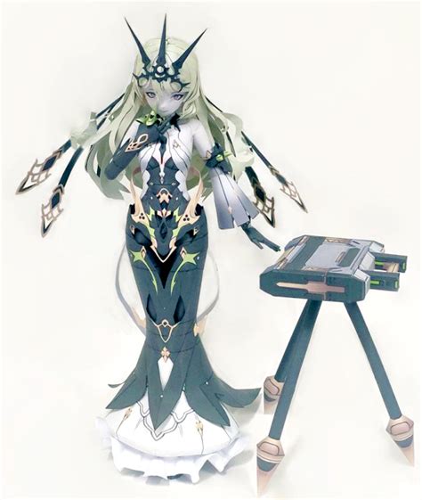 Mobius Honkai Impact Papercraftplaza