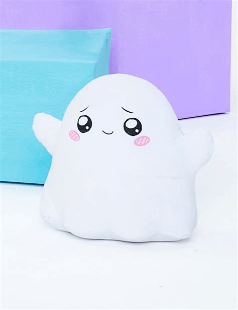 Glow In The Dark Ghosty® Plush Toy Lankybox Shop