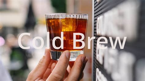 Kalter Kaffee macht schön Das Cold Brew Rezept Kaffeekommune YouTube