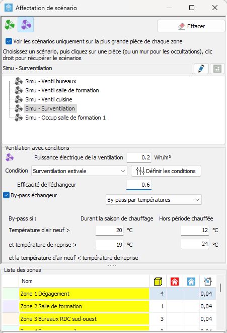 Feuille Ventilations Onglet Plan Du Modeleur Documentation Des