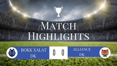 BOKK XALAT DK VS ALLIANCE DK PHASES NATIONALES KAFFRINE 2023 YouTube