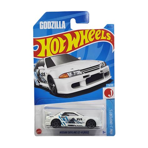 Hot Wheels Nissan Skyline Gt R R Putih Godzilla D Lazada Hot Sex Picture