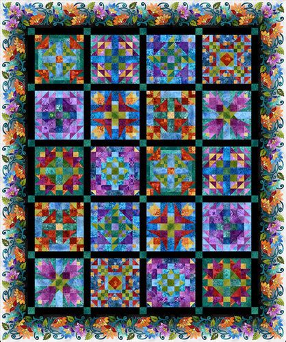 Prism BOM Quilt Pattern By Jason Yenter On The Bias Designs