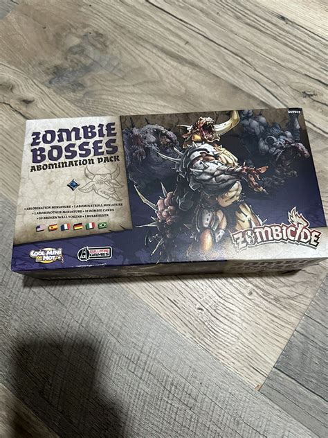 Zombicide Black Plague Green Horde Zombie Bosses Abomination Pack