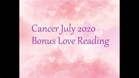 Cancer Bonus Love Reading 💗 They Want Commitment With You Singles