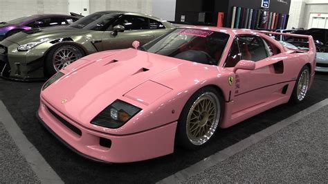 Amazing Pink Ferrari F Youtube