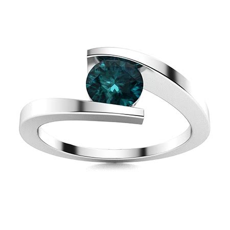 Blue Diamond Rings for Women | Heirloom Quality Available | Diamondere