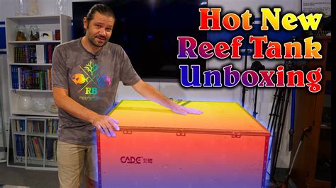 Unboxing The New Advanced All In One Reef Tank From Cade Pro Reef 900