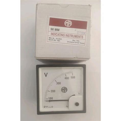 Analog Meter At Rs 150piece Analog Panel Meter In Bengaluru Id 2853040497573