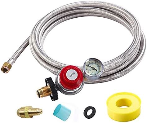 Amazon Ft High Pressure Propane Regulator With Hose Adjustable