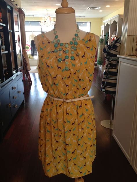 Giraffe Dress We Ship Call To Order Monkee S Of Daniel