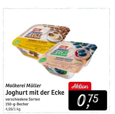 Molkerei M Ller Joghurt Mit Der Ecke Angebot Bei Konsum