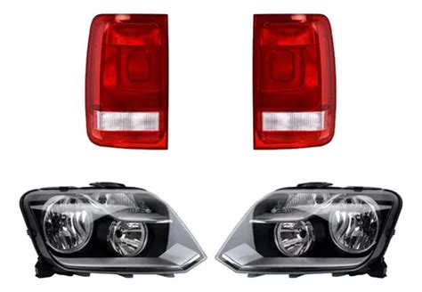 Paq Calaveras Y Faros Volkswagen Amarok 2014 2016 Depo Envío gratis