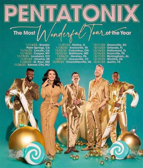 Pentatonix Tour 2023 2024 Pentatonix Concert Tour Dates