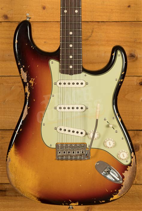 Fender Custom Shop 59 Strat Heavy Relic 3 Tone Sunburst