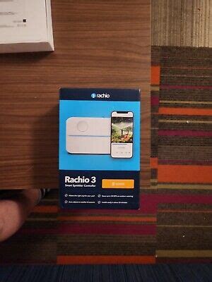 Rachio 8ZULW C 8 Zone 3rd Gen Smart Sprinkler Controller Dual Band