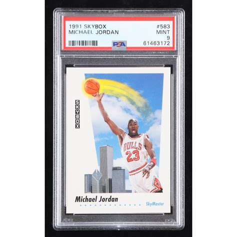 Michael Jordan Skybox Sm Psa Pristine Auction