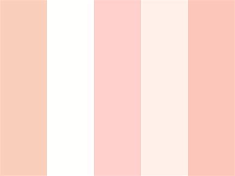 Palette Peaches And Cream Colourlovers Color Palette Pink Red