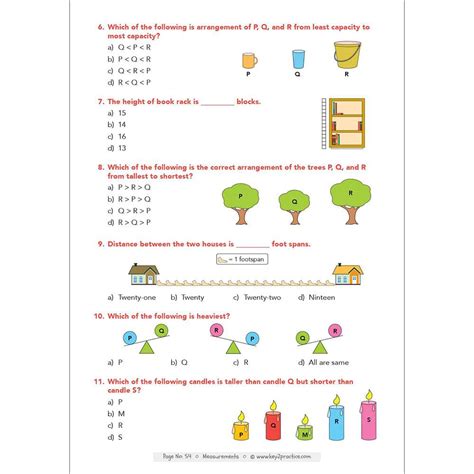 Class 1 Maths Olympiad Test Papers Activity Based Worksheets