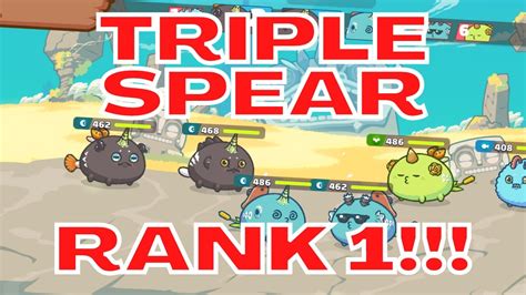 Rank Mmr Triple Scaly Spear Dusk Season Axie Infinity