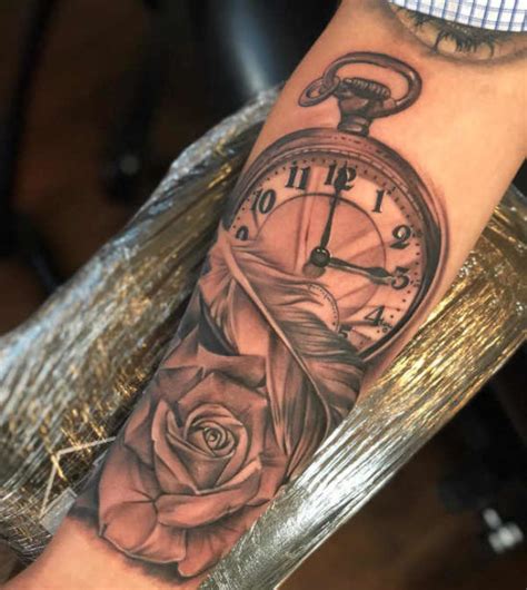 Tatuaggio Orologio Significato Idee E Foto Tatuaggio Co