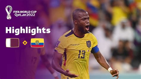 Fifa World Cup 2022 Qatar Vs Ecuador Highlights Ecuador Beat