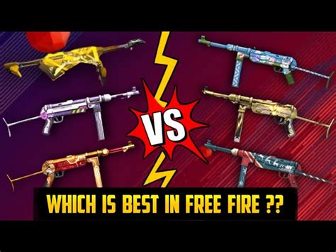 5 best MP40 gun skins in Free Fire as of August 2021