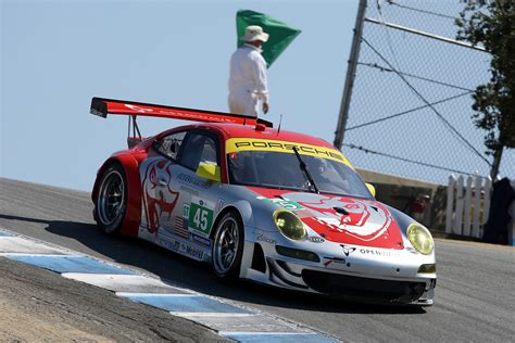 Porsche 911 Gt3 Rsr Flying Lizard Motorsports Jörg Bergmeister Patrick Long