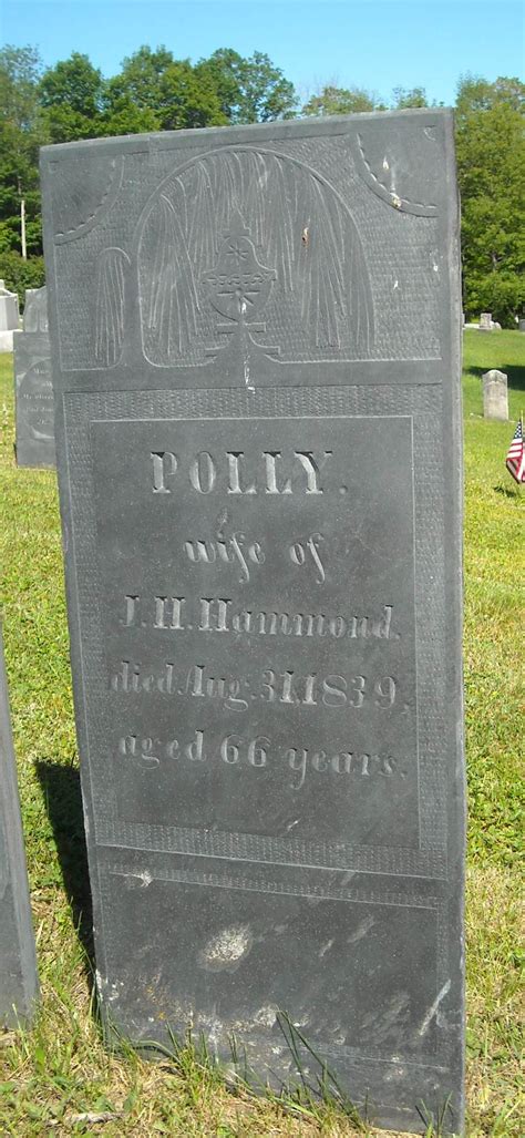 Mary Polly Rowe Hammond 1773 1839 Find A Grave Memorial