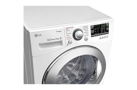 LG Lavadora 11kg 6 Motion DD E Painel Touch Branca LG Brasil