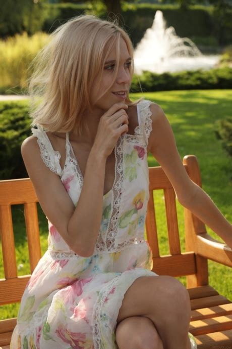 Glamorous Ukrainian Nora Pace Stripping And Posing Naked In Public