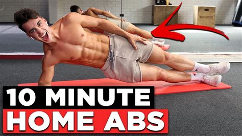 10 Min Bodyweight Workout No Equipment Ab Workout Youtube