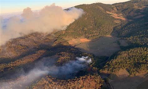 Cumple Horas Incendio Forestal En Las Vigas Veracruz